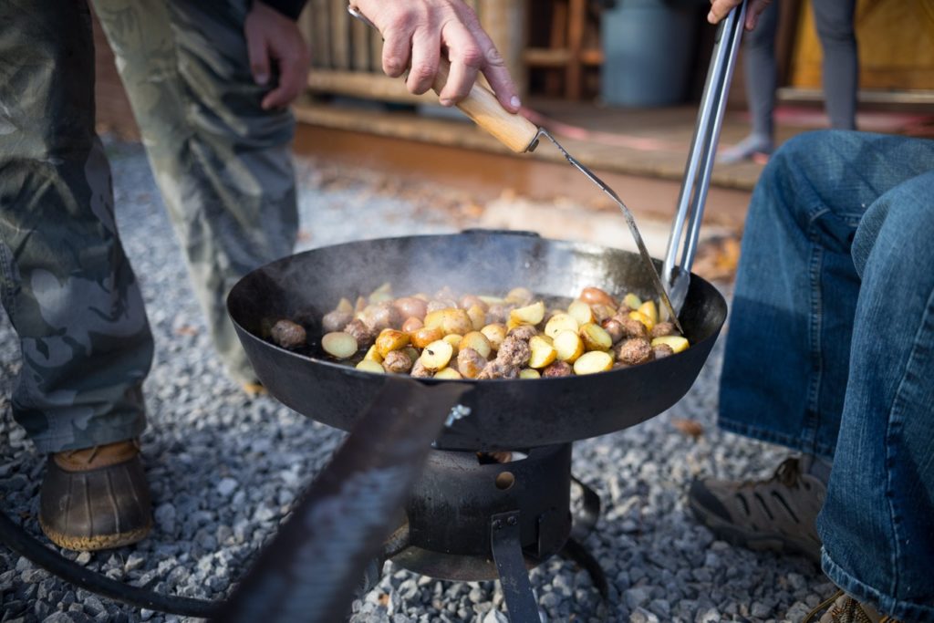 Food at the cabin